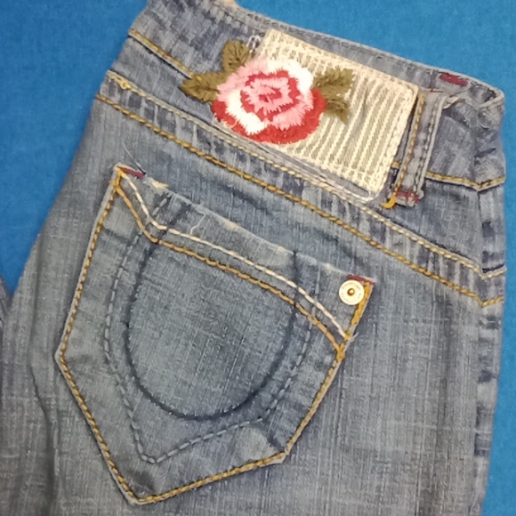 FreeStyle Revolution size 7 women's flare style jeans - Picture 2 of 4